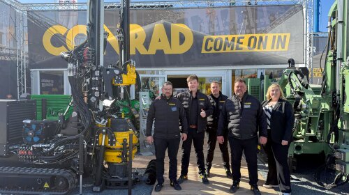 CONRAD ZIEHT INTERNATIONALE AUFMERKSAMKEIT AUF DER BAUMA 2025 AUF SICH